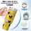Vaso de acero inoxidable de Mickey Mouse de 40 oz con asa y 4