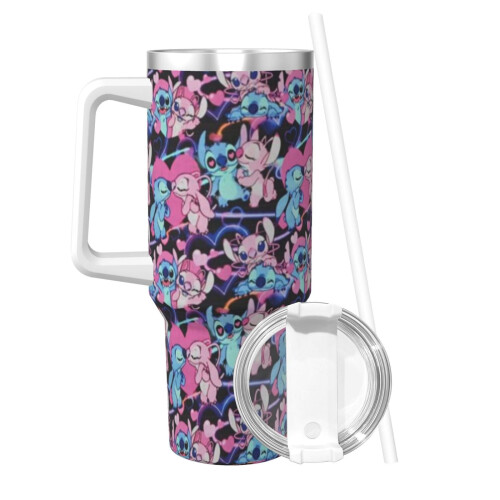 Stitch Personalized 40oz rozsdamentes acél termosz 1