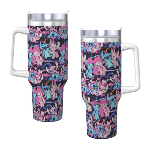 Stitch Personalized 40oz rozsdamentes acél termosz 2