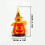Halloween-ljusdekoration inomhus utomhus barnpresent 4