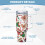 Mickey Mouse 40oz Edelstahlbecher mit Griff und 6