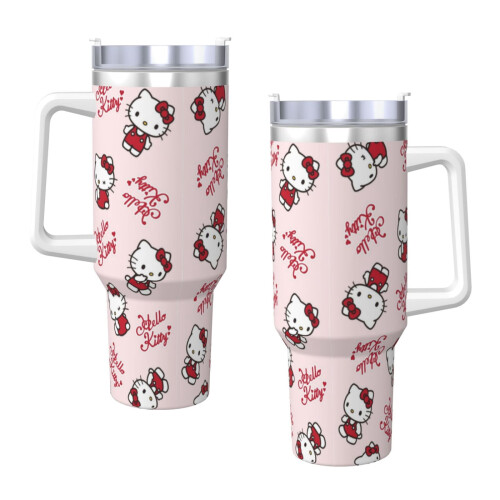 Hello Kitty personalisierter 40oz Edelstahlbecher 2