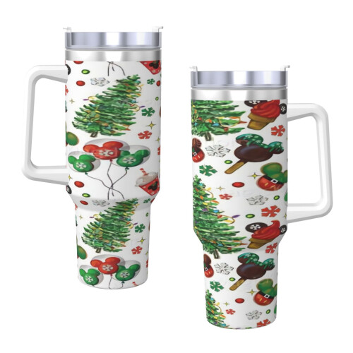 Vaso personalizado de Mickey Mouse de 40 oz, acero inoxidable. 2