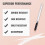 Crayon eyeliner blanc doux, waterproof et mat, 12 pièces 5