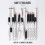 Crayon eyeliner blanc doux, waterproof et mat, 12 pièces 6