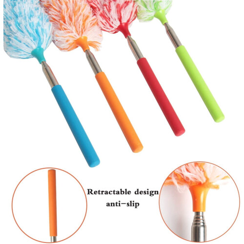 Chiffon à poussière en microfibre avec manche extensible (4 pièces) 2
