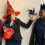Halloween papír szélmalom szellem dekoráció 1 darab 7