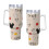 Ποτήρι Mickey Mouse από ανοξείδωτο ατσάλι 40oz με λαβή και 3