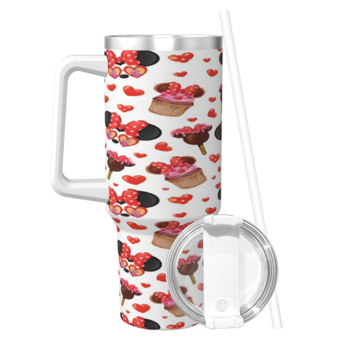 Mickey Mouse 40oz Edelstahlbecher mit Griff und 1