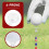Donemore Golf Tees Plastic 83mm Onbreekbaar Grootverpakking 3