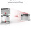 Donemore Machine à laver à vapeur 1,2 L 5
