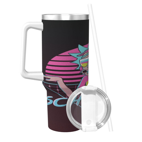 Ποτήρι Rick and Morty 40oz από ανοξείδωτο ατσάλι για ταξίδια 1