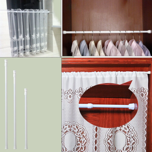 Ράβδος κουρτίνας CreativeArrowy Tension Curtain, ρυθμιζόμενη τηλεσκοπική ράβδος για πόρτες και 1