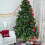 Flocked Velvet Christmas Tree Ornaments Set 12pcs 7