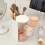 Roterende holder til makeupbørster i transparent ask, 1 stk. 6