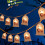 Ympuoqn Halloween string lights 20 LED 9.8 ft 4