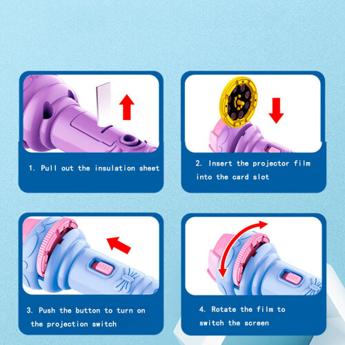 Flashlight Projector Toy for Kids 30 Patterns 2
