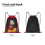 Mickey Mouse Turnbeutel, mittelgroß, Unisex 5
