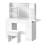 ALFORDSON Coiffeuse Maquillage Miroir Vanité Éclairage LED Chambre à Coucher 1