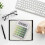 Calcolatrice scientifica e di base a 12 cifre, design portatile 8