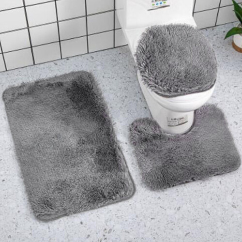 Sada koupelnových předložek Super Soft, protiskluzová, 3dílná 2