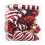 Christmas Tree Ornaments Set Silver White 16 pcs 4