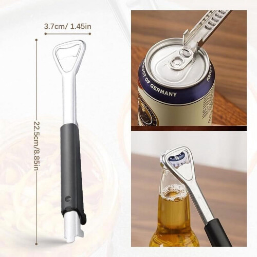 Ouvre-bouteille à large ouverture Donemore en acier inoxydable (1 pièce) 1