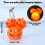 Capino pumpahängande lampor Halloweendekoration 1 st 7