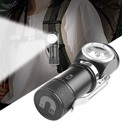 LED-hodelykt Superlys USB-oppladbar 1-pakning 2