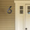 Modern floating shadow house number black acrylic 1 piece 2