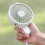 Mini handheld fan portable USB folding outdoor use 6