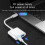 Adaptador USB-C 2 en 1 de carga y OTG para iPhone 5