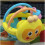 Baby rattle toy soft teething bell with plastic handle 6