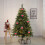 Donemore Flocked Christmas Ball Ornaments 12 pcs 7