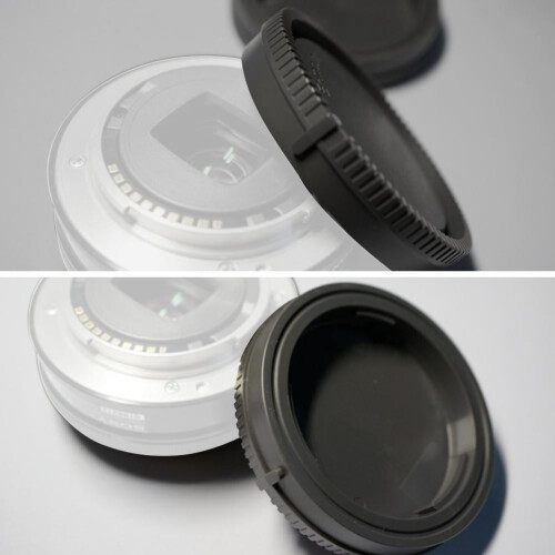 Bakre objektivdeksel for Sony E-mount-kameraer, 1-pakning 2