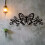 Black Metal Butterfly Wall Art Modern Decor 1 Piece 6
