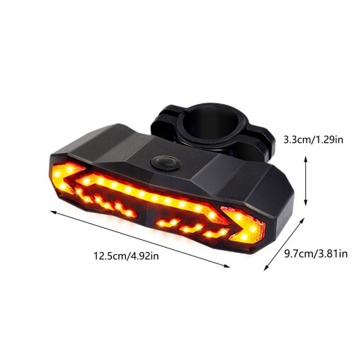 Donemore Smart Bike Tail Light, Waterproof, USB 2