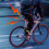 LED bike tail light with brake sensing rechargeable 7