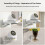 Security Surveillance Camera Stand Punch-Free 7