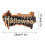 Halloween trædekoration græskar heks zombie 3 stk. 3