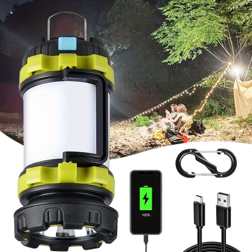 LED-Campinglaterne, 6 Modi, 4000 mAh, tragbar, Notfall 1