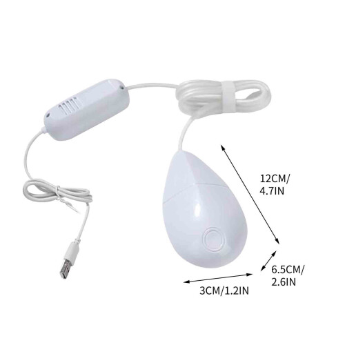 Donemore Mini Ultrasone Wasmachine Draagbaar USB1-apparaat 2