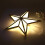 Étoile lumineuse LED pour petits sapins de Noël 5