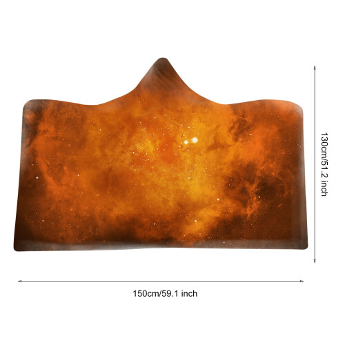 Manta/capa infantil com capuz em fleece, 130 x 150 cm (51 x 59 polegadas) 1