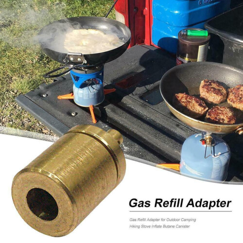 Campinggaspåfyldningsadapter til butangasbeholdere 2