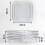 DERCLIVE Air Fryer Basket Stainless Steel 3-Layer Stackable 2