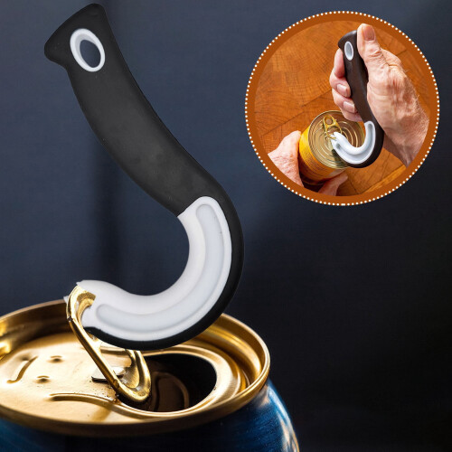 Ring Pull Can Opener for Soda and Tin Cans 1 Pack 1