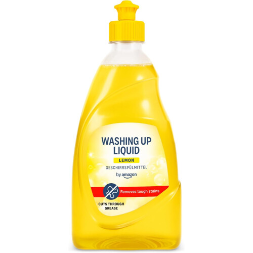 byAmazon Washing Up Liquid, Lemon 500ml