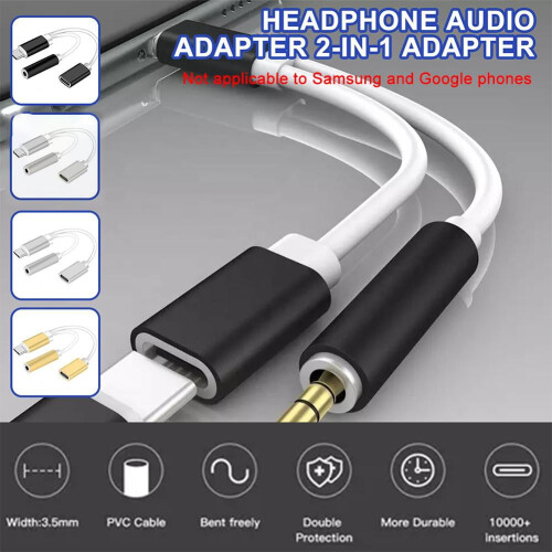 USB-C-auf-3,5-mm-Audioadapter mit Ladefunktion 1