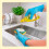 byAmazon Washing Up Liquid, Lemon 500ml 6